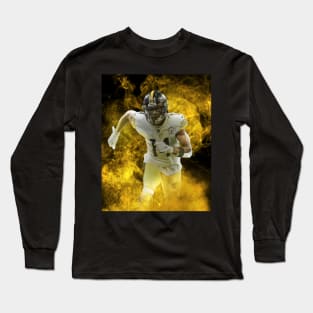 George Pickens Pittsburgh Sports Art Long Sleeve T-Shirt